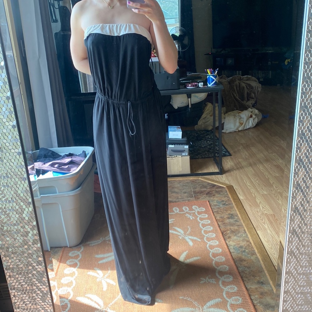 J.CREW Strapless Maxi Dress